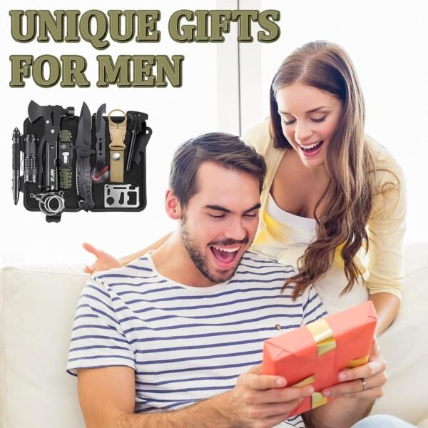 Gifts for Men Dad Husband Boyfriend Him, Survival ... - Image 8