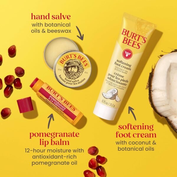 Burt's Bees Gifts Ideas, Tips and Toes Kit, 6 Trav... - Image 6