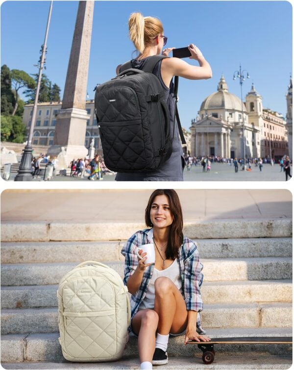 BAGSMART Travel Backpack, 30L Flight Approved Carr... - Image 4