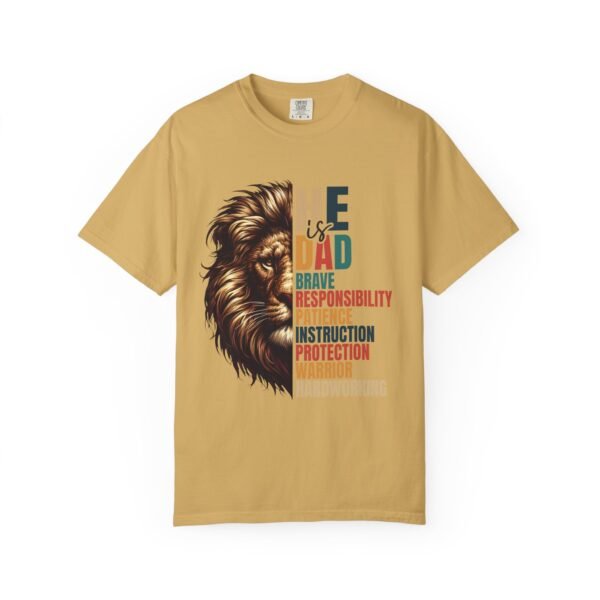 He is Dad Lion Graphic T-Shirt, Father's Day Gift, Unisex Tee, Dad Humor Shirt, Gift for Dad, Warrior Dad Apparel - Image 17