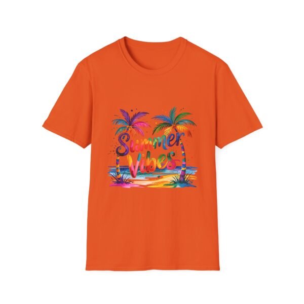 Summer Vibes Unisex Softstyle T-Shirt, Beachwear, Gift for Travelers, Summer Apparel, Tropical T-Shirt, Vacation Tee - Image 35