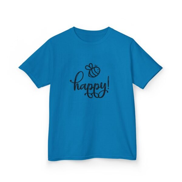 Kids Happy Bee Tee | Cute Kids T-Shirt | Bee-Themed Gift | Birthday Apparel | Summer Outfit | Children's Clothing | Fun Shirt - Image 23