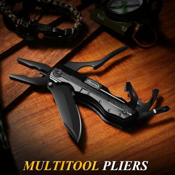 RoverTac Pocket Knife Multitool – 15-in-1 Folding ... - Image 7
