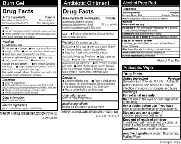 General Medi 110 Pieces Small First Aid Kit - Hard... - Image 9