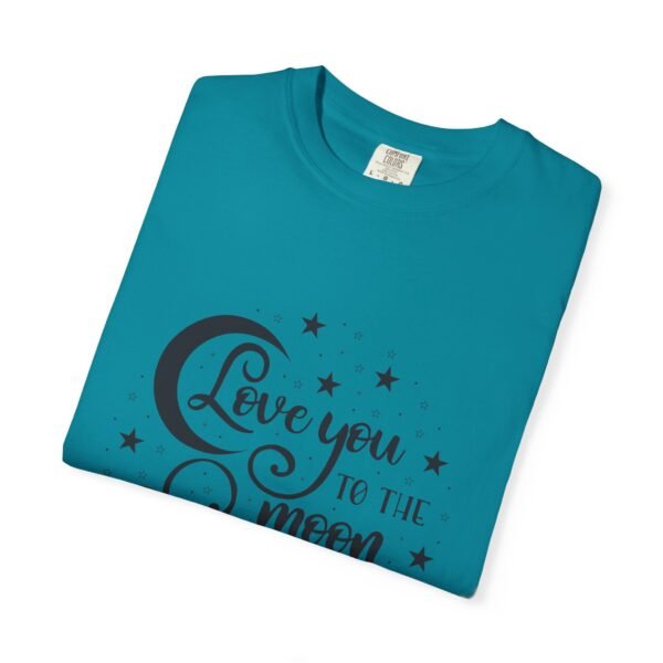 Love You to the Moon and Back Unisex T-Shirt | Cute Gift for Him/Her, Relaxed Fit Tee, Relationship Gift, Gift for Parents, Couple's Shirt - Image 22