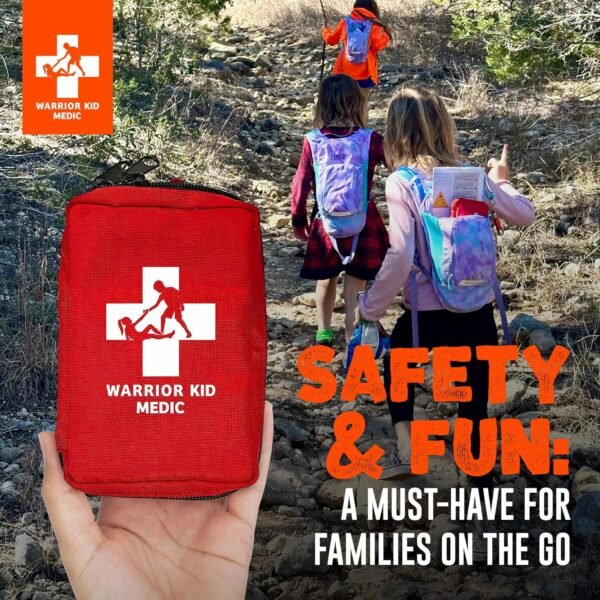 Kids First Aid Kit - Travel First Aid Kit Survival... - Image 9