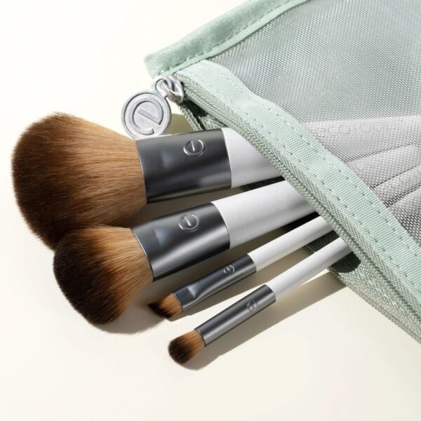 EcoTools On-The-Go Makeup Brush Kit, Travel-Friend... - Image 4