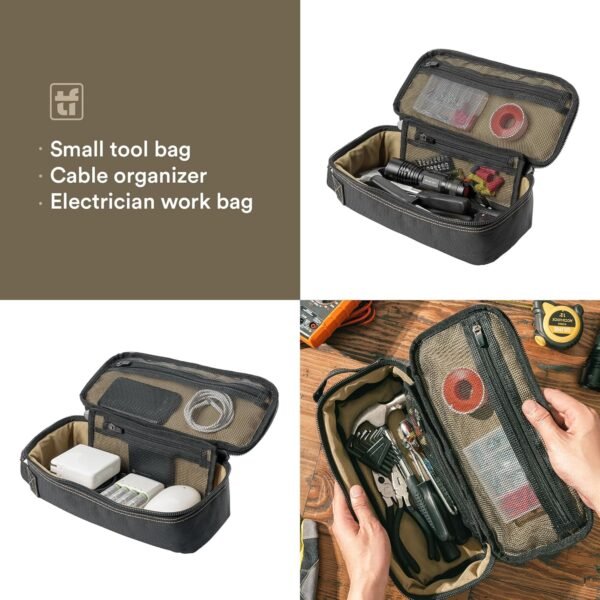 Heavy Duty Small Tool Bag Pouch Portable Utility O... - Image 5