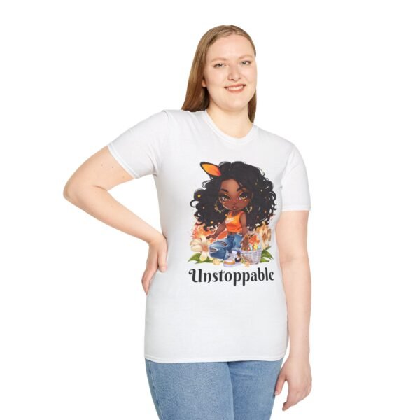Unstoppable Vibes T-Shirt | Inspirational Tee, Motivational Shirt, Casual Wear, Gift for Her, Empowerment Fashion - Image 5