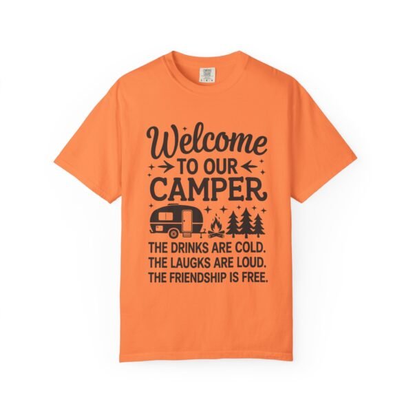 Welcome to Our Camper T-shirt, Casual Camping Tee, Unisex Outdoor Apparel, Gift for Campers, Funny Travel Shirt, Summer Adventure Top - Image 13