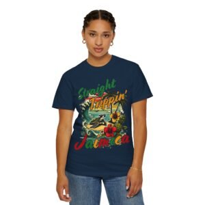 Jamaican Vibe T-Shirt, Beachwear, Summer Apparel, Vacation Outfit, Tropical Graphic Tee, Gift for Travelers