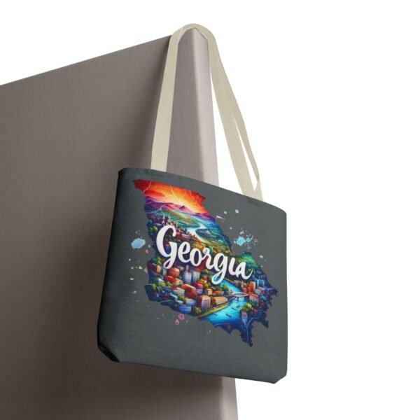 Georgia Tote Bag, Colorful State Map Tote, Travel Bag, Gift for Travelers, Stylish Grocery Tote, Eco-Friendly Bag - Image 55