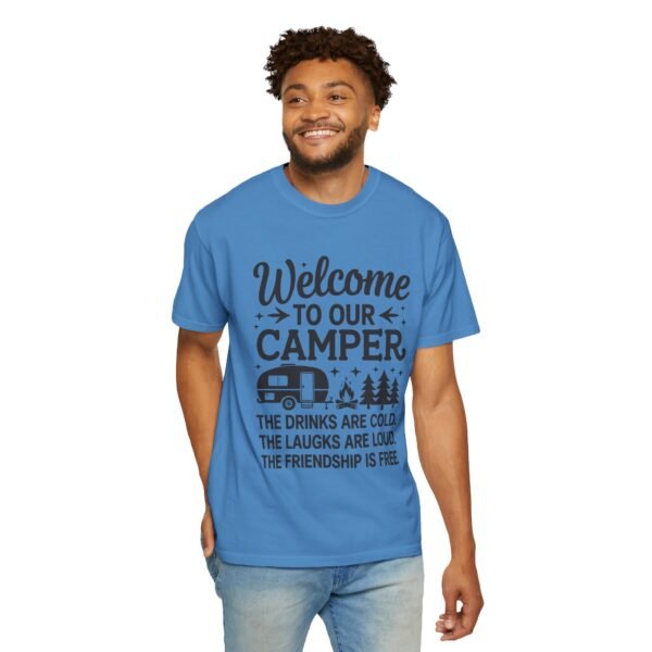 Welcome to Our Camper T-shirt, Casual Camping Tee, Unisex Outdoor Apparel, Gift for Campers, Funny Travel Shirt, Summer Adventure Top - Image 60