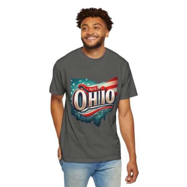 Ohio Vintage T-Shirt | Unisex Garment-Dyed Tee | Perfect for Summer, Festivals, and Casual Wear | Great Gift for Ohio Lovers - Image 25