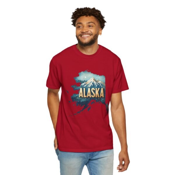 Alaska Vintage T-Shirt | Unisex Garment-Dyed Tee, Men's and Women's Wear, Travel Souvenir, Nature Lovers, Gift for Adventure Seekers - Image 87