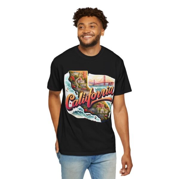 California Graphic Unisex T-Shirt, Vintage California Tee, Casual Streetwear, Beachwear, Gifts for Travelers - Image 62