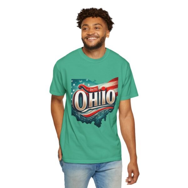 Ohio Vintage T-Shirt | Unisex Garment-Dyed Tee | Perfect for Summer, Festivals, and Casual Wear | Great Gift for Ohio Lovers - Image 35