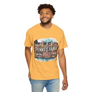 Pennsylvania Graphic T-Shirt, Vintage State Tee, Travel Souvenir Shirt, Unisex Gift, Summer Outfit, Home State Style