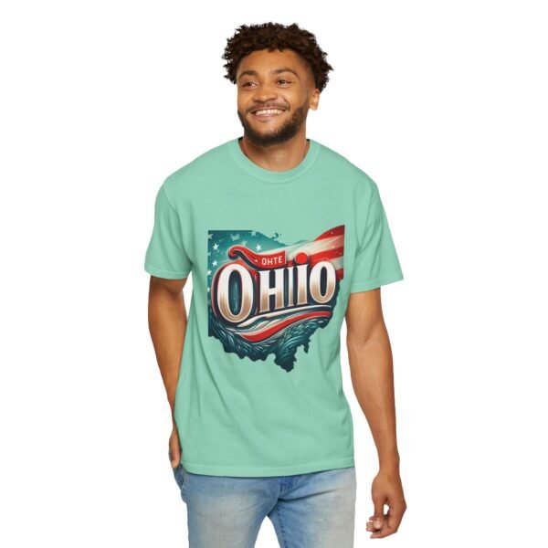 Ohio Vintage T-Shirt | Unisex Garment-Dyed Tee | Perfect for Summer, Festivals, and Casual Wear | Great Gift for Ohio Lovers - Image 30