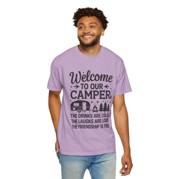Welcome to Our Camper T-shirt, Casual Camping Tee, Unisex Outdoor Apparel, Gift for Campers, Funny Travel Shirt, Summer Adventure Top - Image 66