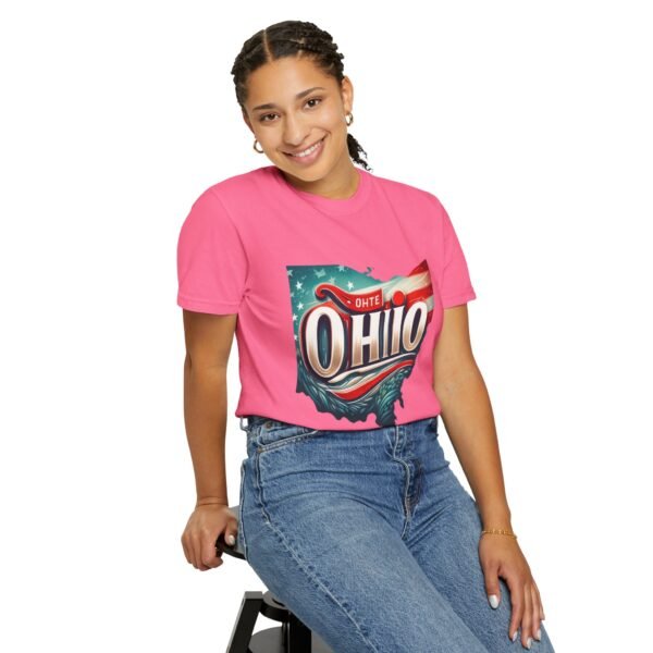 Ohio Vintage T-Shirt | Unisex Garment-Dyed Tee | Perfect for Summer, Festivals, and Casual Wear | Great Gift for Ohio Lovers - Image 59