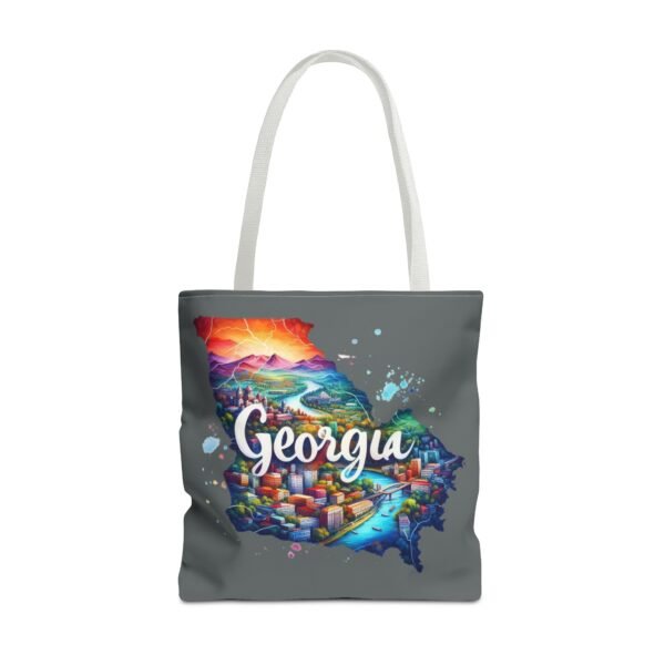 Georgia Tote Bag, Colorful State Map Tote, Travel Bag, Gift for Travelers, Stylish Grocery Tote, Eco-Friendly Bag - Image 41
