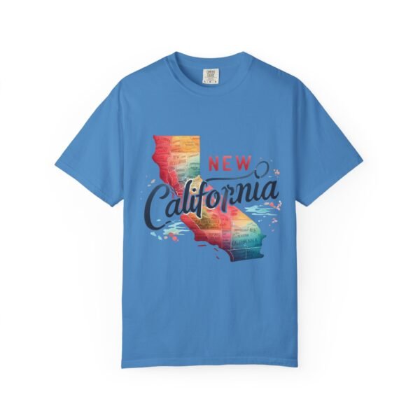 New California Unisex Garment-Dyed T-Shirt, Vintage California Tee, Summer Apparel, Travel Souvenir, Gift for Californians - Image 43