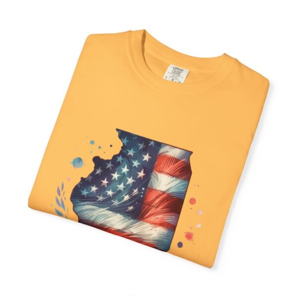 Illinois Flag Unisex T-Shirt, Independence Day Outfit, Patriotic Apparel, Americana Style, Gift for Illinois Residents - Image 27