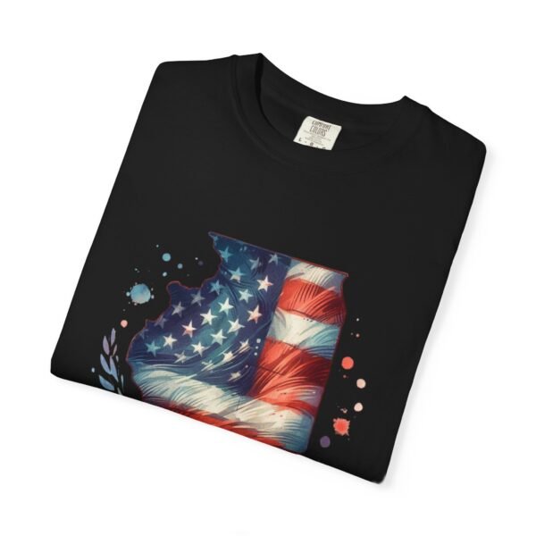 Illinois Flag Unisex T-Shirt, Independence Day Outfit, Patriotic Apparel, Americana Style, Gift for Illinois Residents - Image 69