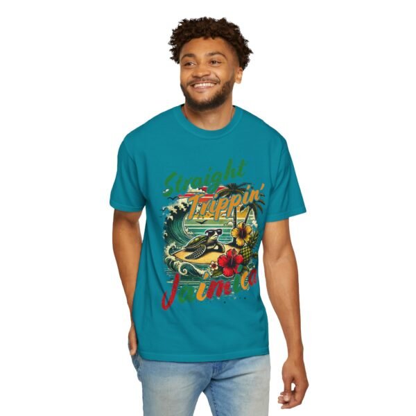 Jamaican Vibe T-Shirt, Beachwear, Summer Apparel, Vacation Outfit, Tropical Graphic Tee, Gift for Travelers - Image 99