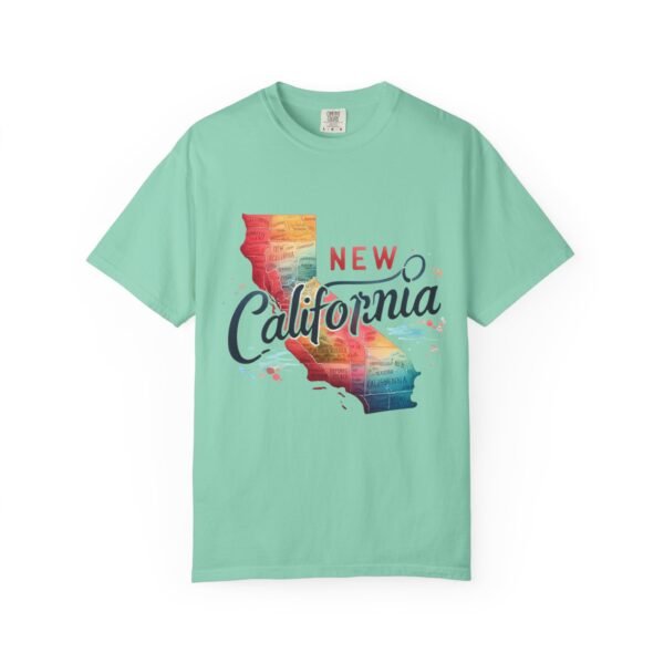 New California Unisex Garment-Dyed T-Shirt, Vintage California Tee, Summer Apparel, Travel Souvenir, Gift for Californians - Image 25