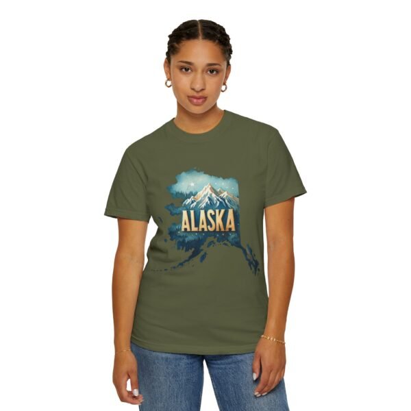Alaska Vintage T-Shirt | Unisex Garment-Dyed Tee, Men's and Women's Wear, Travel Souvenir, Nature Lovers, Gift for Adventure Seekers - Image 20