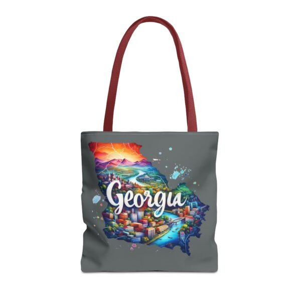 Georgia Tote Bag, Colorful State Map Tote, Travel Bag, Gift for Travelers, Stylish Grocery Tote, Eco-Friendly Bag - Image 21