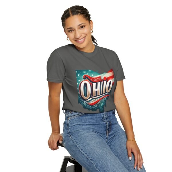 Ohio Vintage T-Shirt | Unisex Garment-Dyed Tee | Perfect for Summer, Festivals, and Casual Wear | Great Gift for Ohio Lovers - Image 24