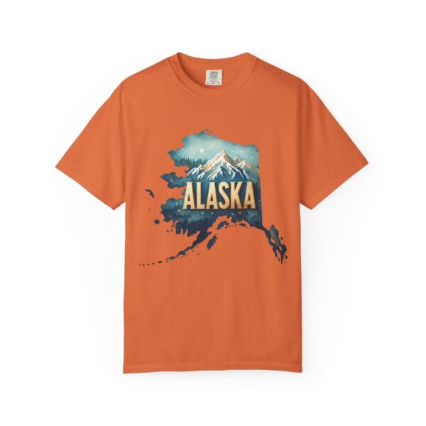 Alaska Vintage T-Shirt | Unisex Garment-Dyed Tee, Men's and Women's Wear, Travel Souvenir, Nature Lovers, Gift for Adventure Seekers - Image 9