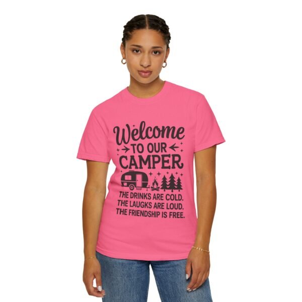 Welcome to Our Camper T-shirt, Casual Camping Tee, Unisex Outdoor Apparel, Gift for Campers, Funny Travel Shirt, Summer Adventure Top - Image 70