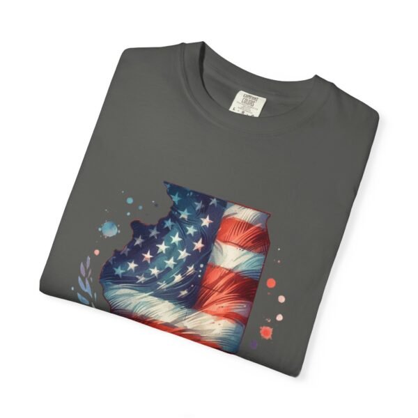 Illinois Flag Unisex T-Shirt, Independence Day Outfit, Patriotic Apparel, Americana Style, Gift for Illinois Residents - Image 33