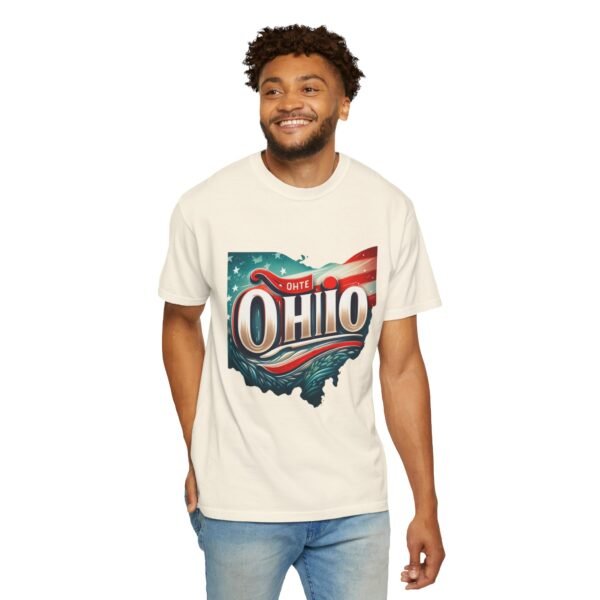 Ohio Vintage T-Shirt | Unisex Garment-Dyed Tee | Perfect for Summer, Festivals, and Casual Wear | Great Gift for Ohio Lovers - Image 20