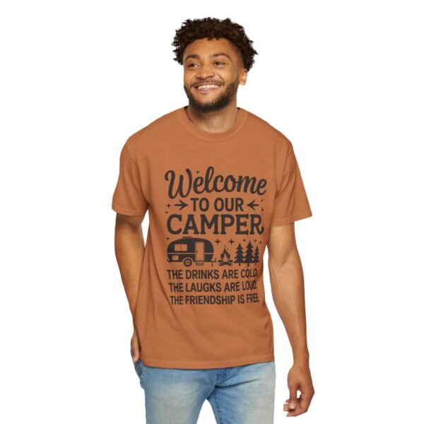 Welcome to Our Camper T-shirt, Casual Camping Tee, Unisex Outdoor Apparel, Gift for Campers, Funny Travel Shirt, Summer Adventure Top - Image 30