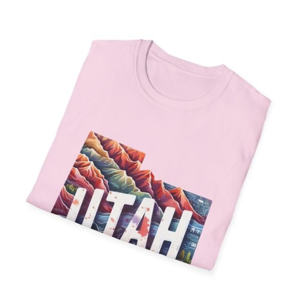 Utah Adventure T-Shirt, Unisex Softstyle Tee, Vintage Nature Shirt, Travel Gift, Summer Attire, Outdoor Lover Apparel - Image 116