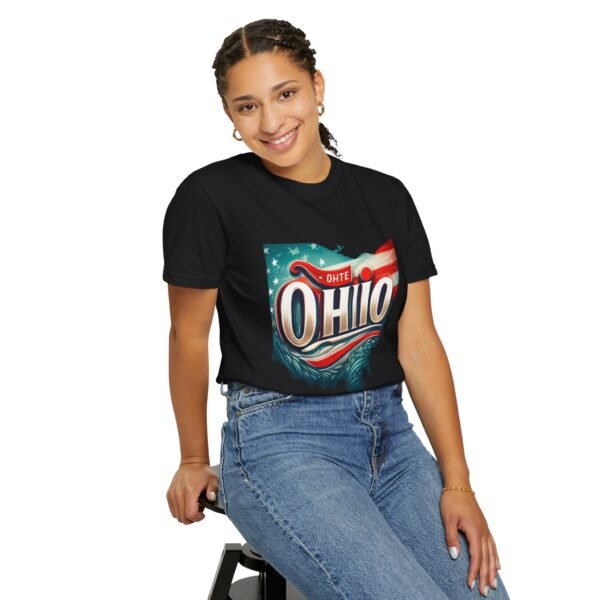 Ohio Vintage T-Shirt | Unisex Garment-Dyed Tee | Perfect for Summer, Festivals, and Casual Wear | Great Gift for Ohio Lovers - Image 54