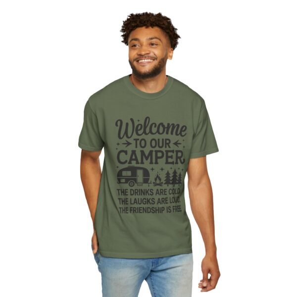 Welcome to Our Camper T-shirt, Casual Camping Tee, Unisex Outdoor Apparel, Gift for Campers, Funny Travel Shirt, Summer Adventure Top - Image 42