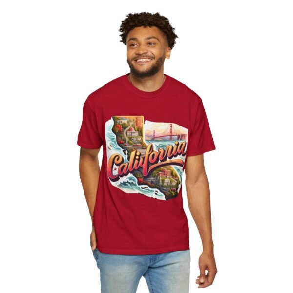 California Graphic Unisex T-Shirt, Vintage California Tee, Casual Streetwear, Beachwear, Gifts for Travelers - Image 90