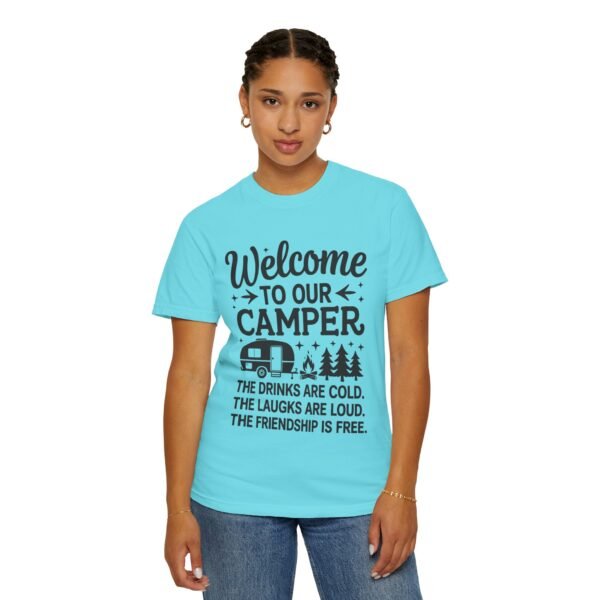 Welcome to Our Camper T-shirt, Casual Camping Tee, Unisex Outdoor Apparel, Gift for Campers, Funny Travel Shirt, Summer Adventure Top - Image 52