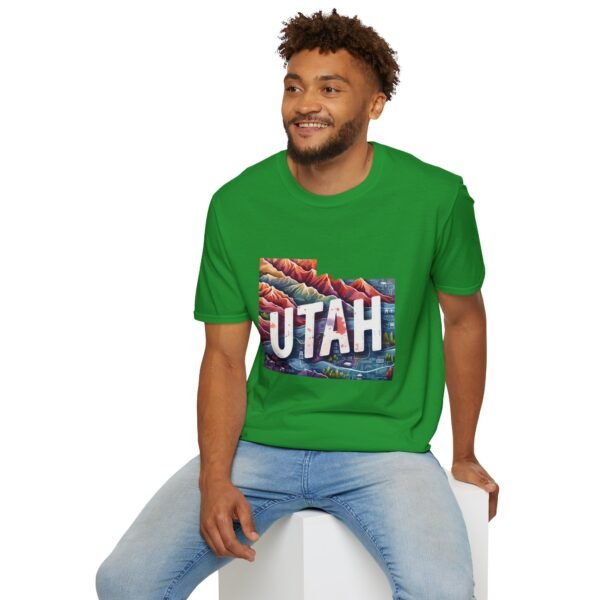 Utah Adventure T-Shirt, Unisex Softstyle Tee, Vintage Nature Shirt, Travel Gift, Summer Attire, Outdoor Lover Apparel - Image 47