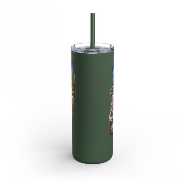 Ohio-themed Skinny Matte Tumbler, Stylish Travel Mug, Personalized Gift, Drinkware for Any Occasion, Home and Office Decor, Unique [...] - Image 12
