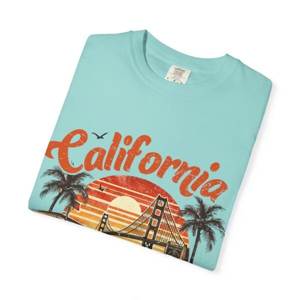 California Dreamin' Unisex Garment-Dyed T-Shirt, Vintage Style Tee, Summer Apparel, Beachwear, Tourist Souvenir, Gift for Travelers - Image 57