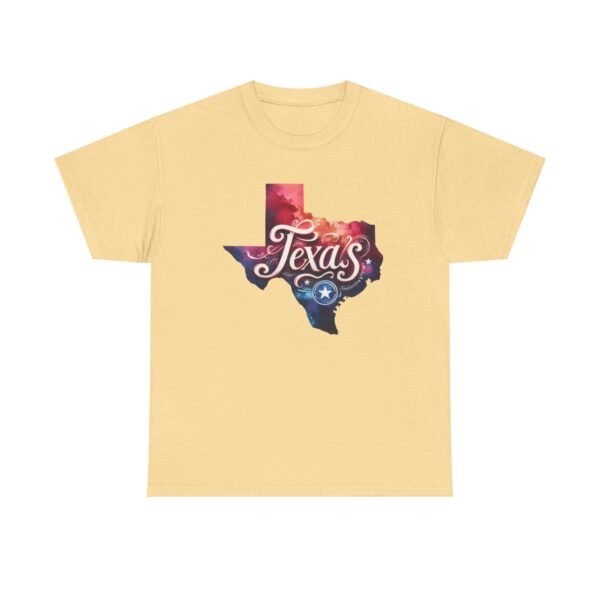 Texas Themed Unisex Heavy Cotton Tee - Perfect for Proud Texans, Gifts, Souvenirs, Casual Wear, Festivals - Image 16