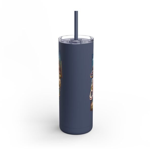 Ohio-themed Skinny Matte Tumbler, Stylish Travel Mug, Personalized Gift, Drinkware for Any Occasion, Home and Office Decor, Unique [...] - Image 48