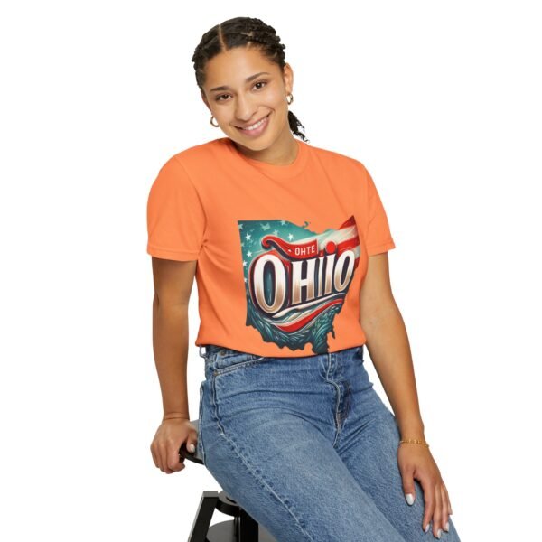 Ohio Vintage T-Shirt | Unisex Garment-Dyed Tee | Perfect for Summer, Festivals, and Casual Wear | Great Gift for Ohio Lovers - Image 14